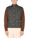 Barbour Lowerdale Regular Fit Quilted Vest In Sage