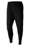 Nike Dry Hyperdry Pocket Yoga Pants In Black