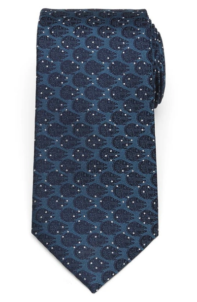 Cufflinks, Inc Millennium Falcon Dot Tie In Blue