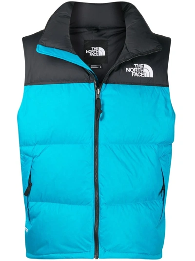 The North Face Nuptse 1996 Packable Quilted Down Vest In Blue