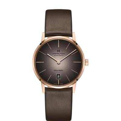 Hamilton American Classic Intra-matic Auto In Brown