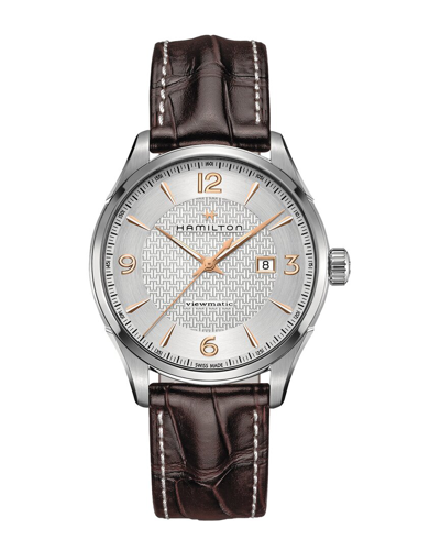 Hamilton Jazzmaster Viewmatic Auto In Silver