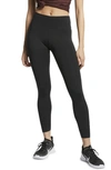 Nike One Lux 7/8 Tights In Black/ Clear