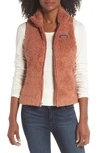 Patagonia Los Gatos Fleece Vest In Century Pink