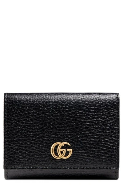 Gucci Petite Leather French Wallet In 5729 Porcelain Rose