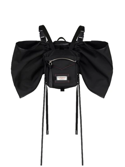 Givenchy Downtown Bow-embellished Backpack In Black