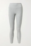 Alo Yoga 7/8 High Waist Lounge Leggings In Light Gray