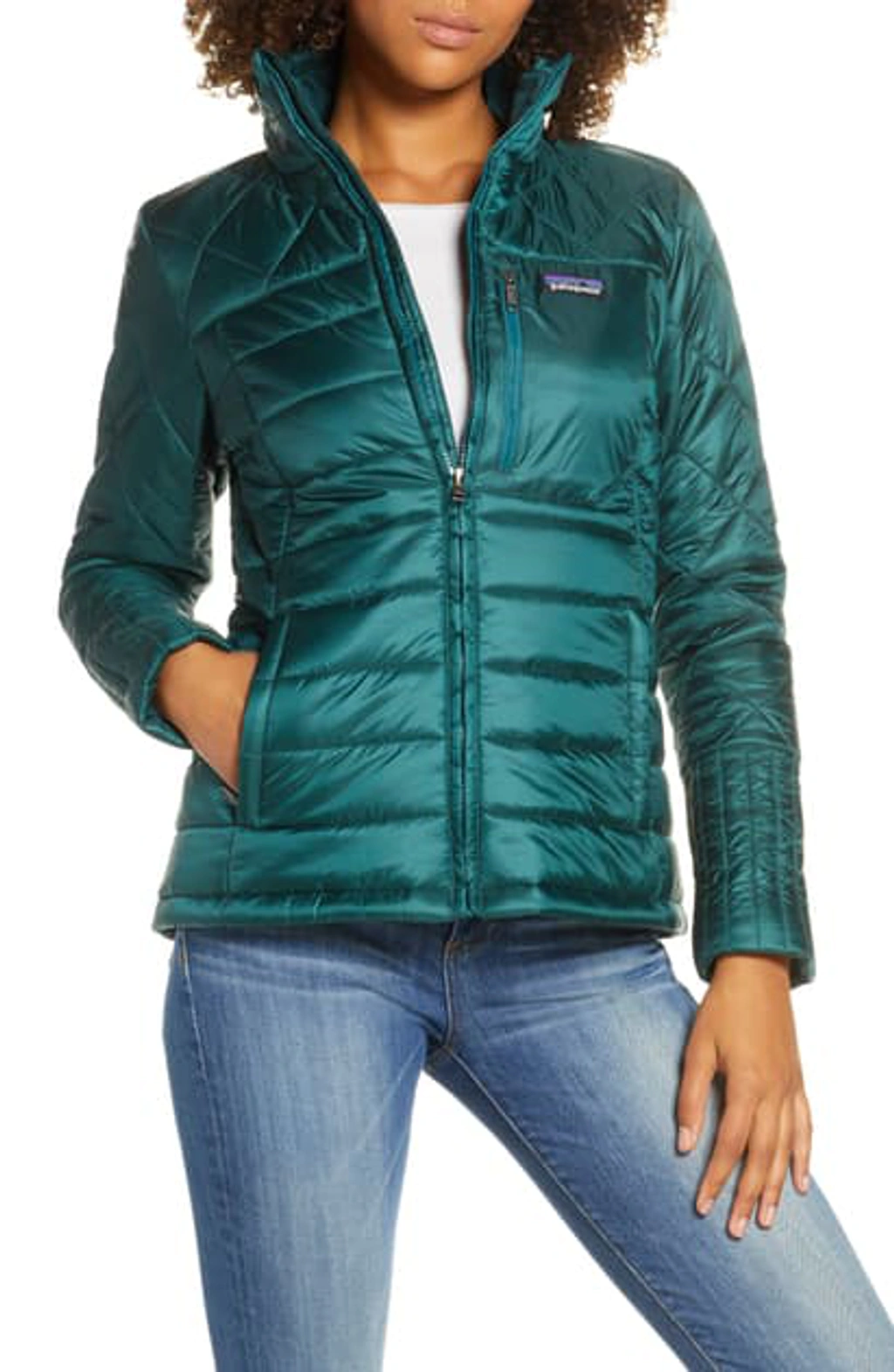 Patagonia Radalie Water Repellent Thermogreen-insulated Jacket In