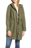 Joules Loxley Waterproof Hooded Raincoat In Grape Leaf