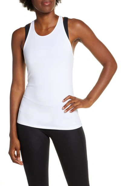 Alo Yoga Select Racerback Tank In White