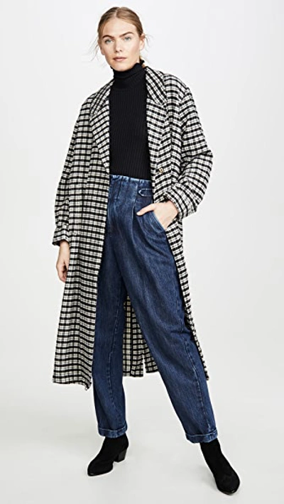 The Great The Yale Plaid Coat In Cottage Plaid