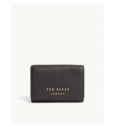 Ted Baker Odelle Leather Wallet In Black