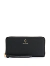 The Marc Jacobs The Softshot Standard Continental Wallet In Black