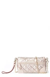 Mz Wallace Women's Crosby Convertible Wristlet In Rose Gold