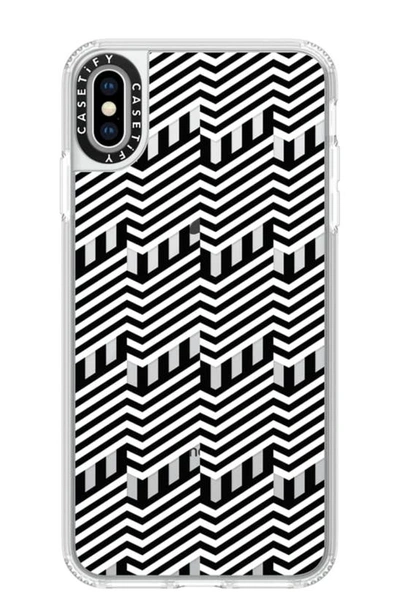 Casetify Building Iphone X/xs Max & Xr Plus Case In Black/white