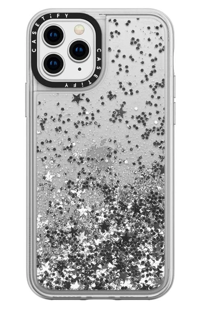 Casetify Glitter Iphone 11/11 Pro/11 Pro Max Case In Silver