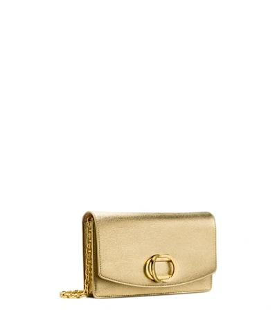 Stuart Weitzman The Emelie Brillante In Gold Textured Metallic Leather