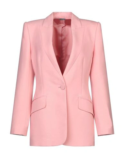 Alexander Mcqueen Suit Jackets In Pink