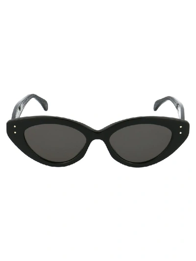 Alaïa Sunglasses In Black Black Grey
