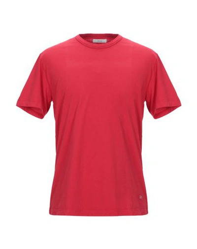 Mauro Grifoni T-shirts In Red