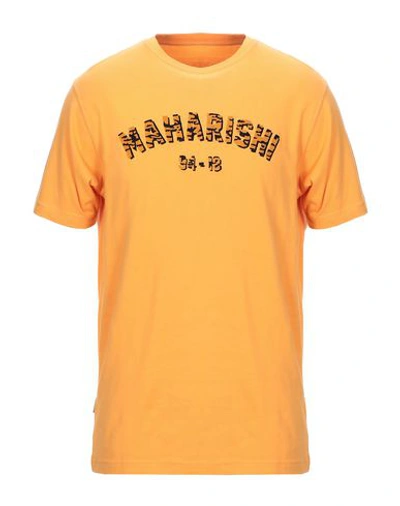 Maharishi T-shirts In Orange