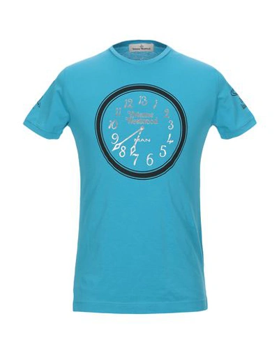 Vivienne Westwood T-shirts In Azure