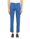 Manuel Ritz Casual Pants In Bright Blue
