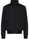 Fred Perry 'harrington' Bomberjacke In Black