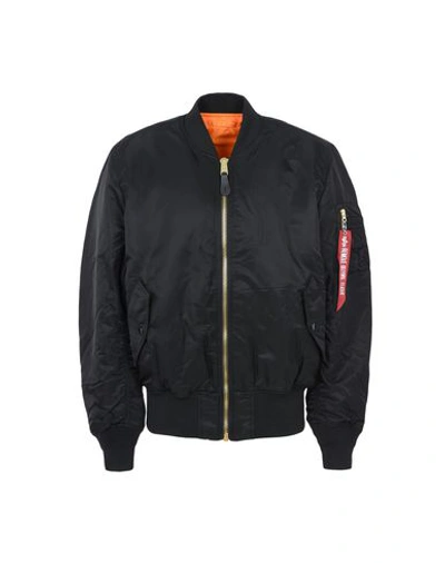 Alpha Industries Bomber In Black