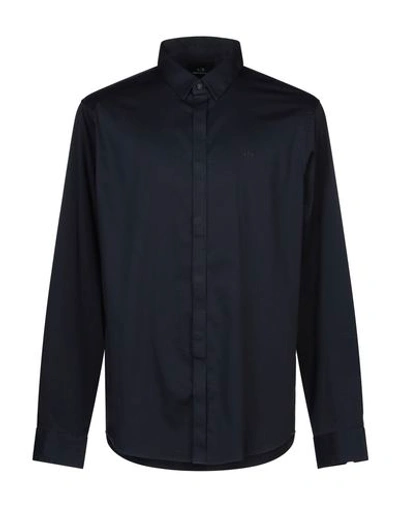 Armani Exchange Shirts In Black