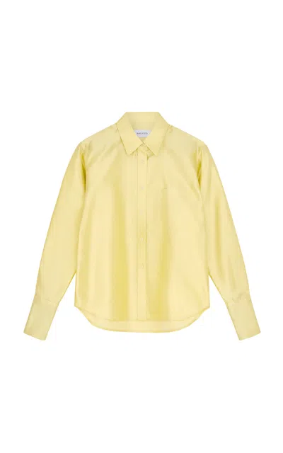 16arlington Lucille Silk Shirt In Yellow