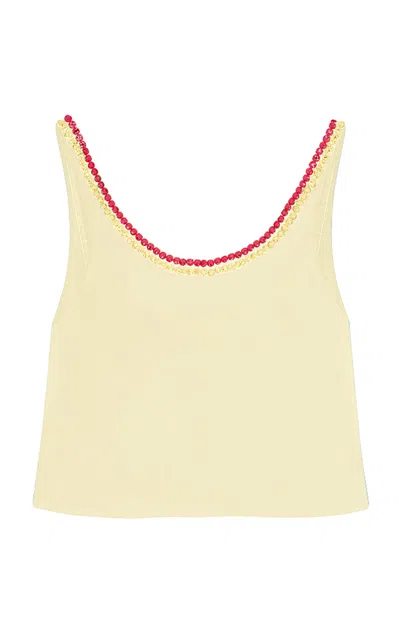 16arlington Pippin Embroidered Top In Pink