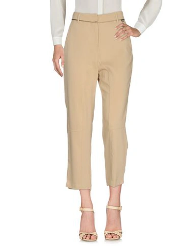 Twinset Pants In Beige