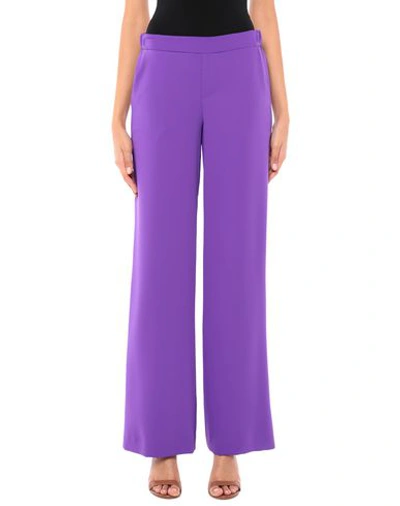 P.a.r.o.s.h Casual Pants In Purple