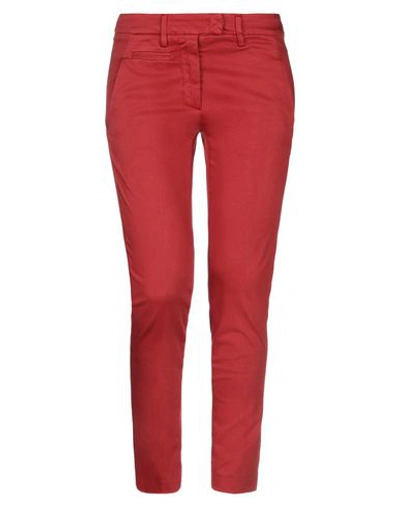 Dondup Pants In Red