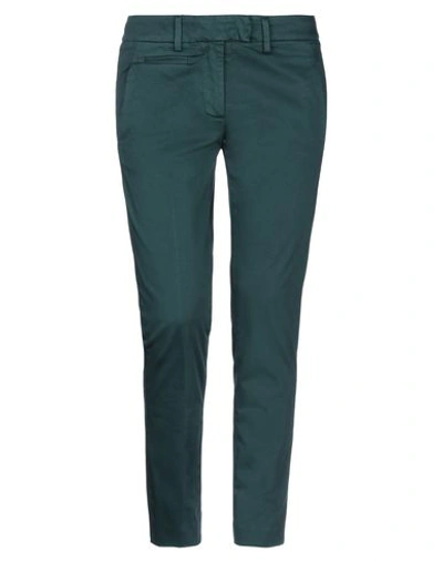 Dondup Pants In Dark Green