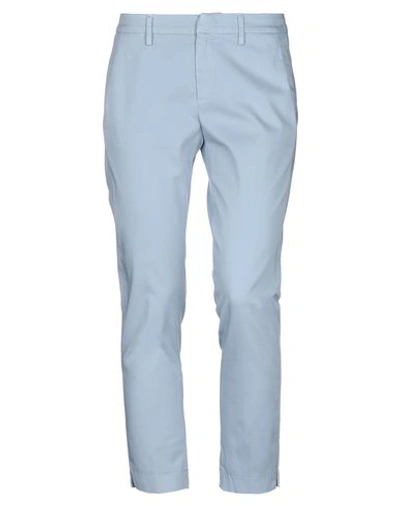 Dondup Cropped Pants In Blue