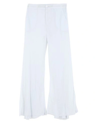 European Culture Pants In White