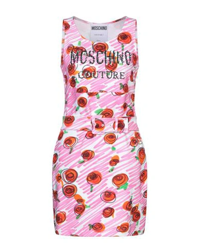 Moschino Short Dress In Pink