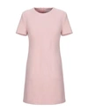 Harris Wharf London Short Dresses In Light Pink