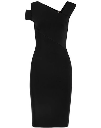 Roland Mouret Knee-length Dresses In Black