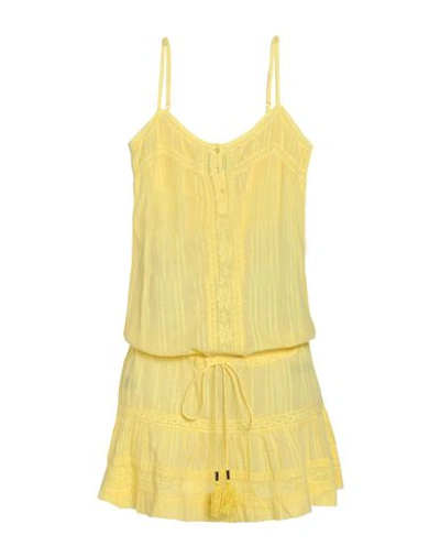 Melissa Odabash Short Dress In Yellow