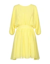 Jijil Midi Dresses In Yellow