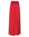 Prada Maxi Skirts In Red