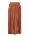 Valentino Long Skirts In Brown