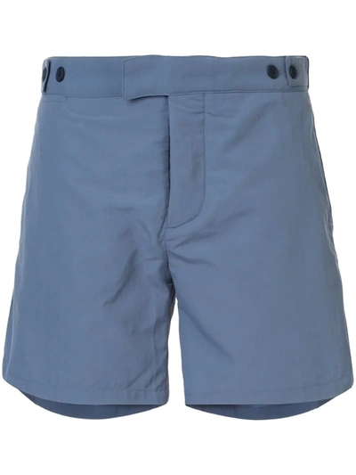 Frescobol Carioca Tailored Swim Shorts In Blue