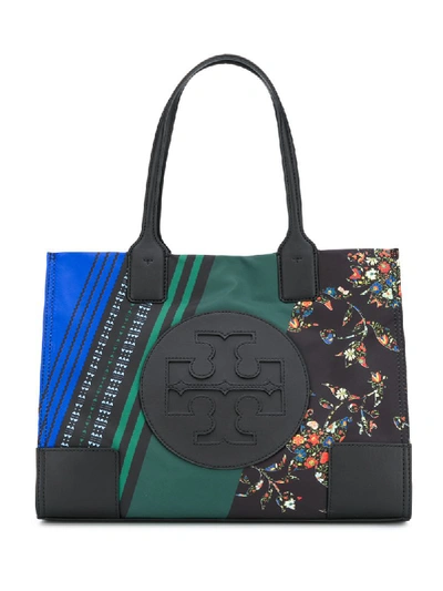 Tory Burch Sacred Floral Print Tote Bag In Sacred Flower/gold