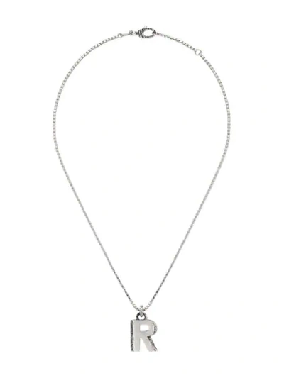 Gucci R Letter Necklace In 0811 Undefined