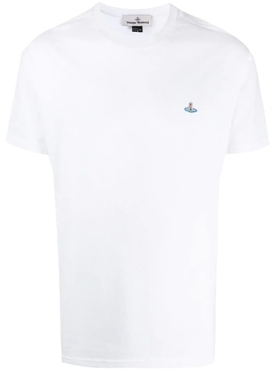 Vivienne Westwood Round Neck T-shirt In White