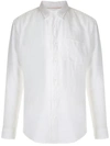 Osklen Chest Pocket Long-sleeved Shirt In White